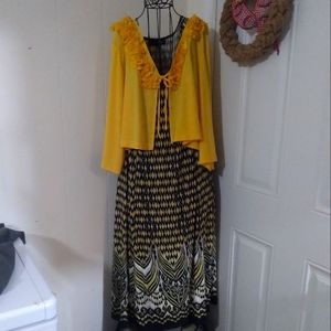 Beautiful DN designs dress /shawl size 24W